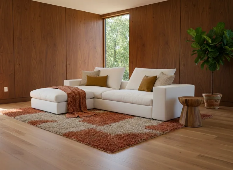 Flexform Groundpiece, herstoffeerd door Cammers