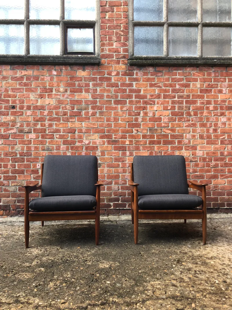 Vintage salon, herstoffeerd door Cammers