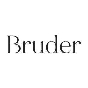 Logo van Bruder Fabrics, stoffenpartner van Cammers
