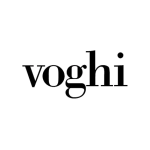 Logo van Voghi, stoffenpartner van Cammers
