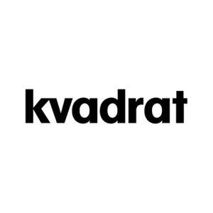 Logo van Kvadrat, stoffenpartner van Cammers