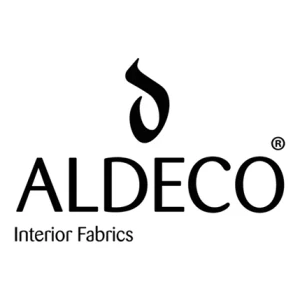 Logo van Aldeco, stoffenpartner van Cammers