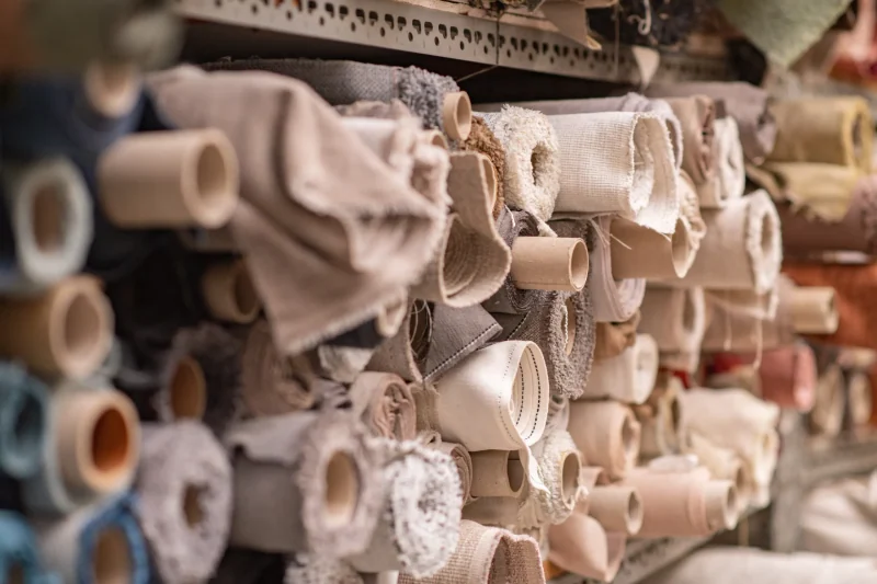 Schuim en vulmaterialen in het atelier van Cammers