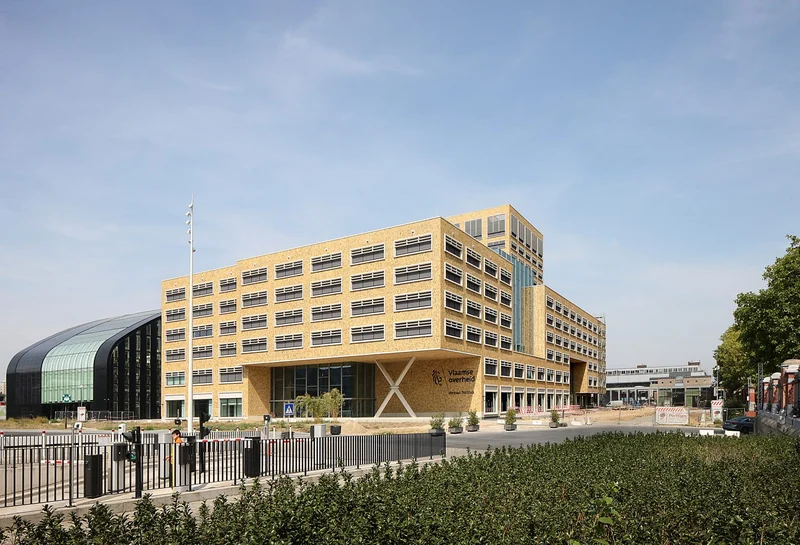 Projectrealisatie van Cammers, Herman Teirlinck gebouw, Vlaamse overheid
