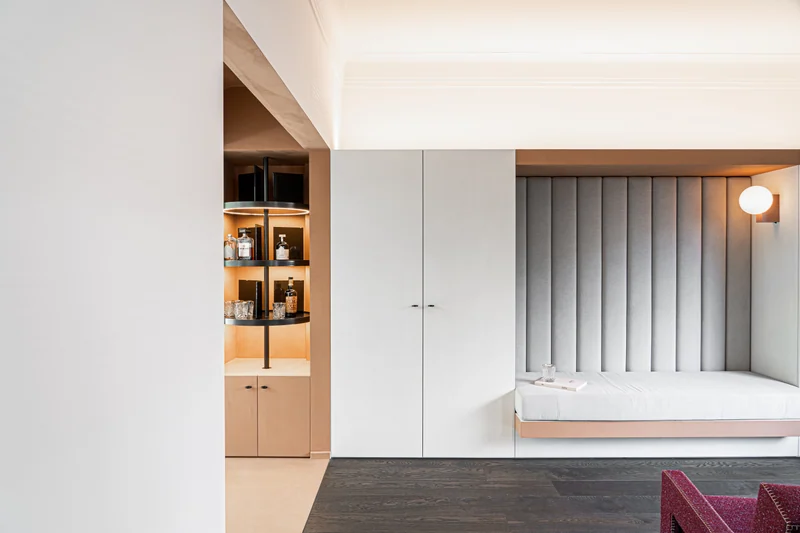 Cammers-project Moyson Derveaux, zitnis