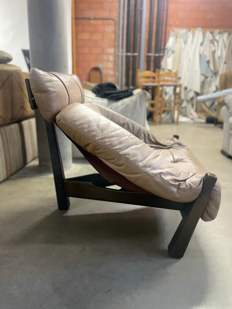 Tripod lounge chair by Gerard van den Berg for Montis, 1970s